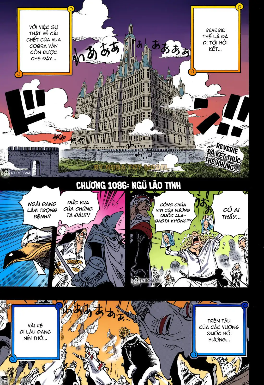 One Piece 1065 Spoiler: Vegapunk cùng bí mật về Vương Quốc Cổ Đại